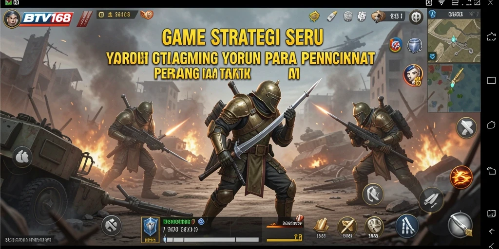 Tampilan gameplay BTV168 yang menarik dan mendebarkan.