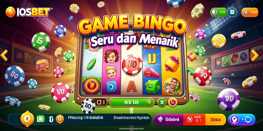 Tampilan menarik dari gameplay Bingo di IOSBET yang seru dan interaktif.
