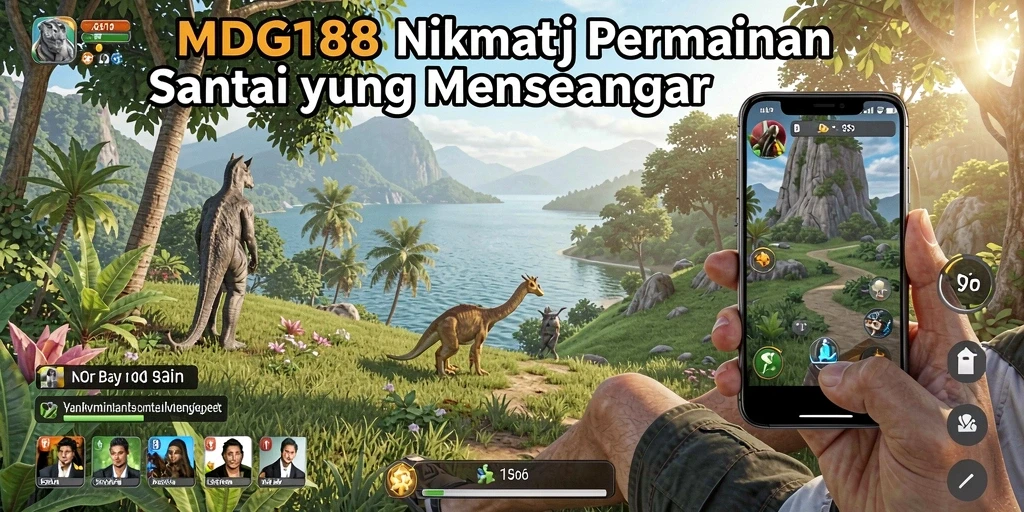 Tampilan gameplay MDG188 yang ceria dan penuh warna.