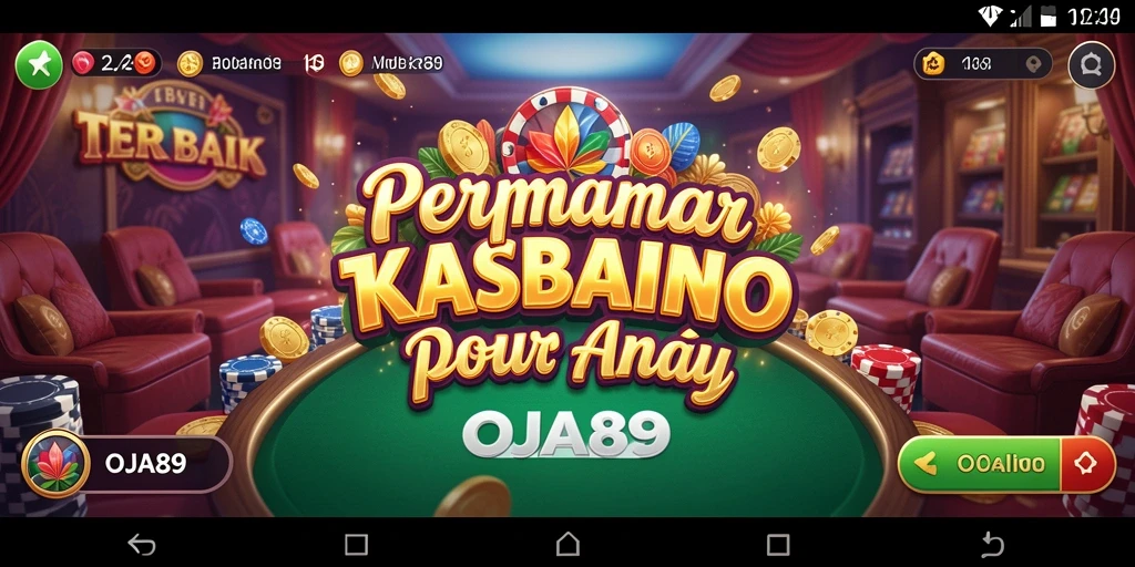 Tangkapan layar OJA89 menampilkan grafis menarik dan gameplay Kasino yang mendebarkan.