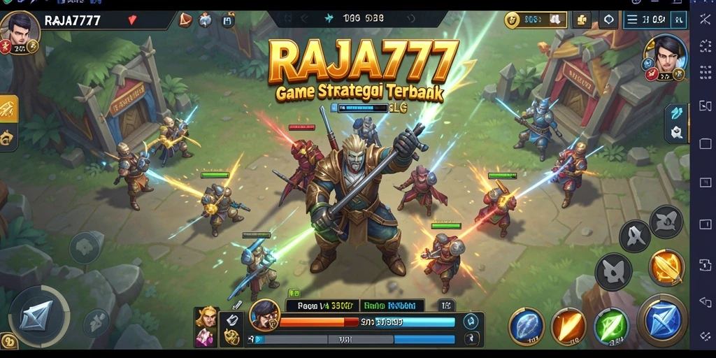 Tampilan gameplay seru dan interaktif di RAJA777.